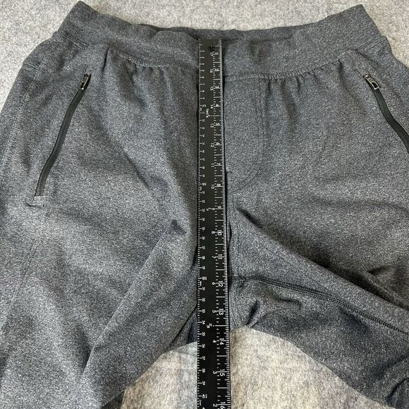 Lululemon Mens Discipline Pants Size Large Luon Heathered Black Sweatpants - Picture 3 of 11